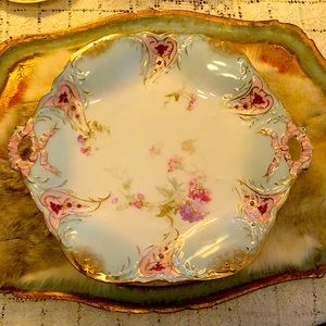 EUC- Late 1880s Hand-Painted Carl Tielsch German Cake Server